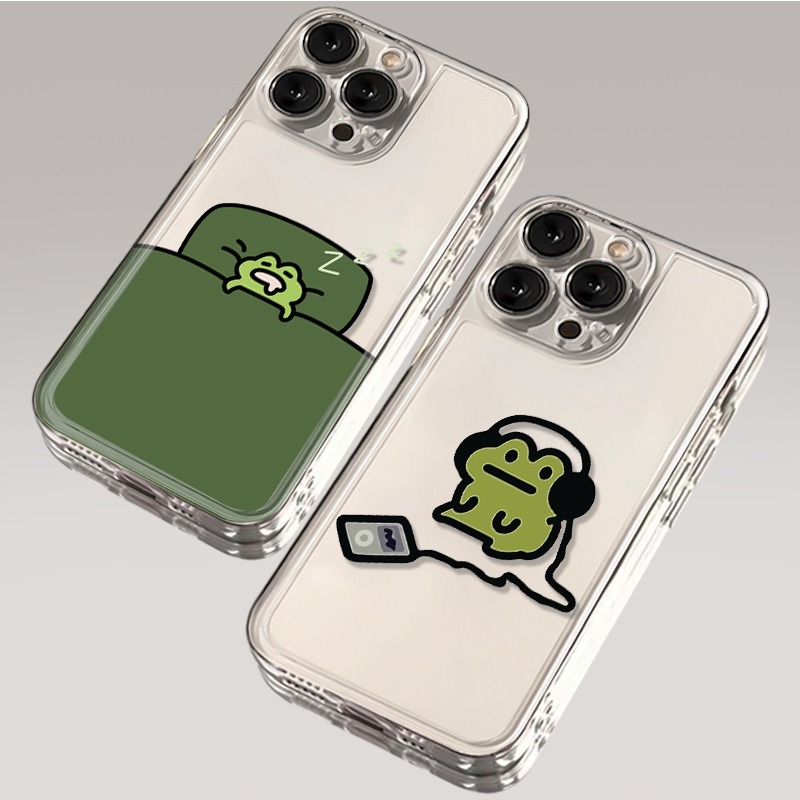 Cartoon Sleep Frog Phone Case  - Samsung Galaxy S24 评论和价格