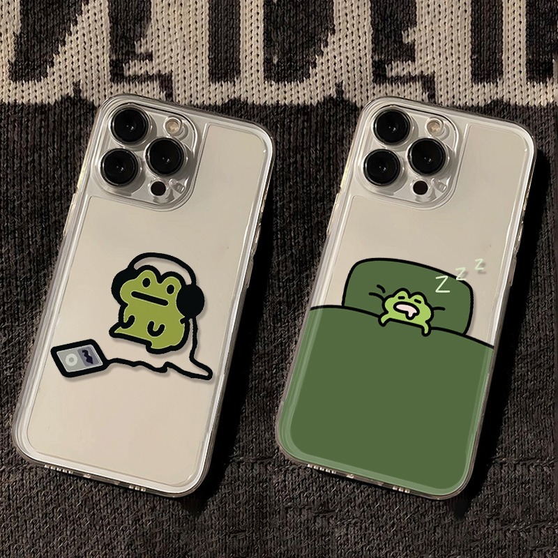 Cartoon Sleep Frog Phone Case  - Samsung Galaxy S24 评论和价格