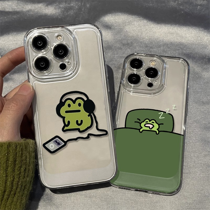 Cartoon Sleep Frog Phone Case  - Samsung Galaxy S24 评论和价格