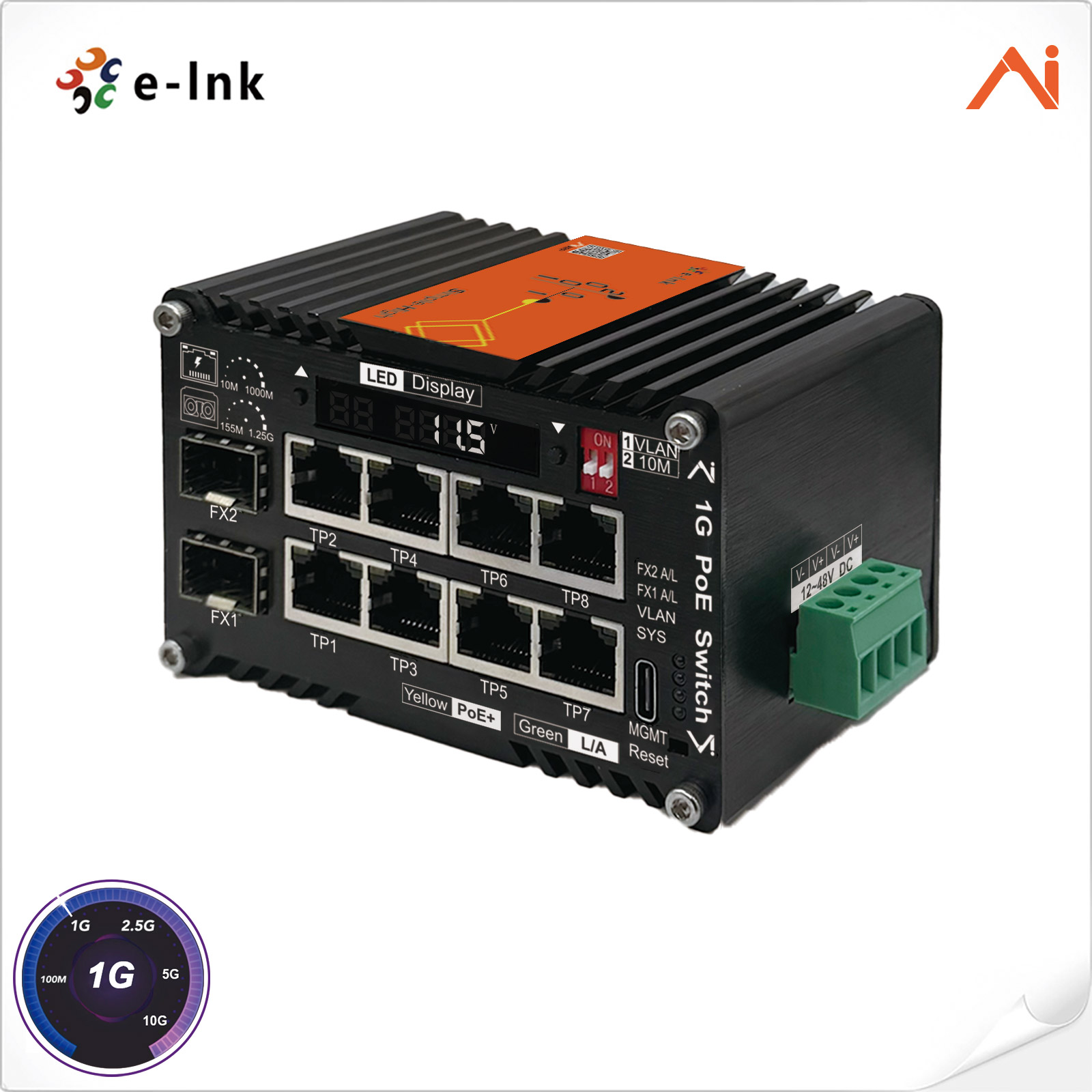 AI Smart Managed 8-Port PoE+ 3 - Smart Accessories 评论和价格