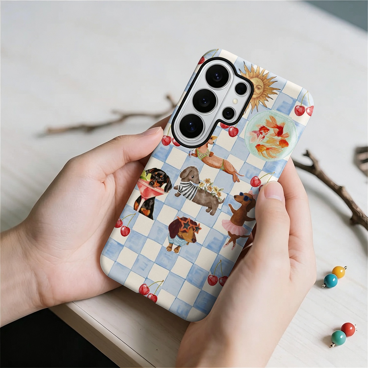 Funny Dogs Summer 2-in-1 Dual- - Samsung Galaxy S24 评论和价格