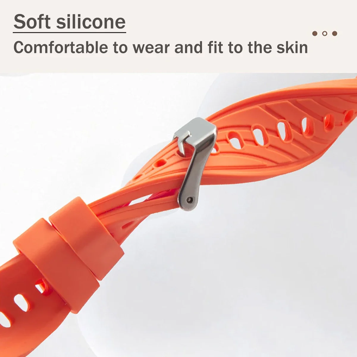 18mm Silicone Strap For Huawei - Titan Smartwatch Accessories 评论和价格