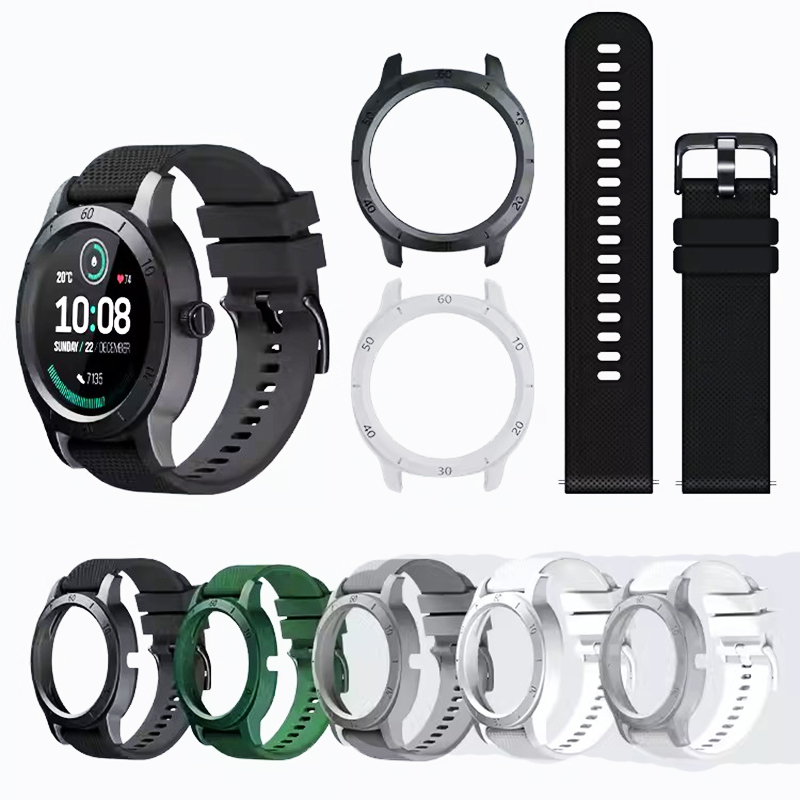 Silicone Strap Flicker Case fo - Titan Smartwatch Accessories 评论和价格