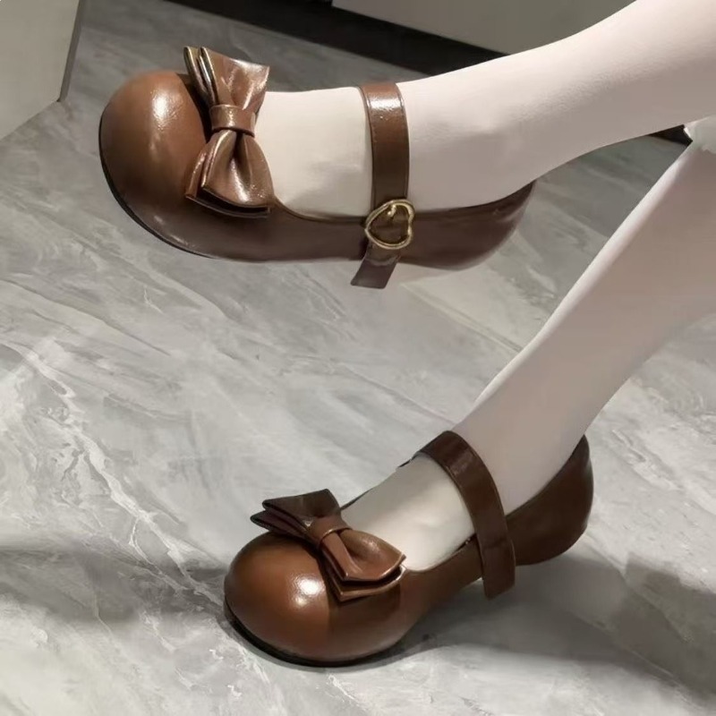 Sweet Cute Style Bow Lolita Sh - Leather Classic Strap 评论和价格