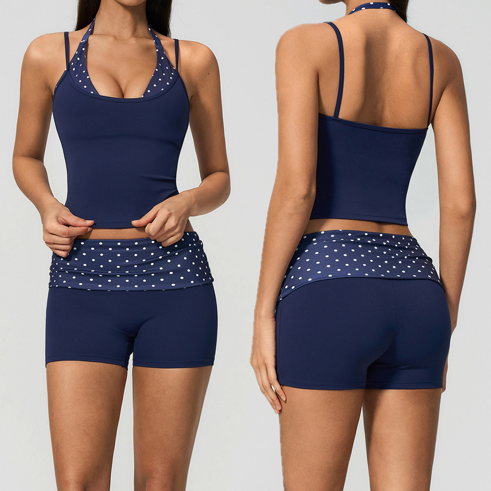 Polka Dot Women Strap Halter Y - Rugged Sport Strap 评论和价格