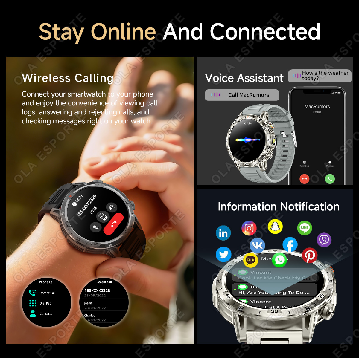 2026 New GPS Smartwatch Men AM - Smartwatch Custom 评论和价格